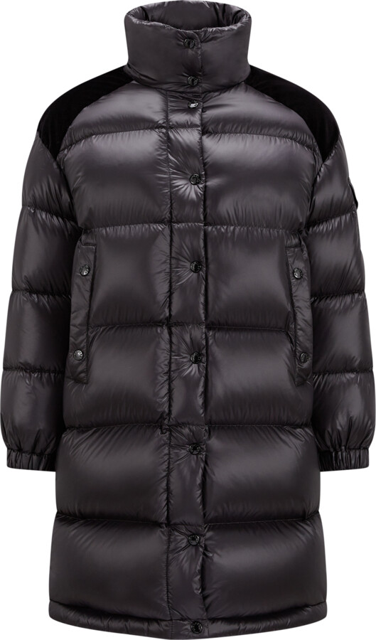 MONCLER COLLECTION Nyong Long Down Jacket - ShopStyle