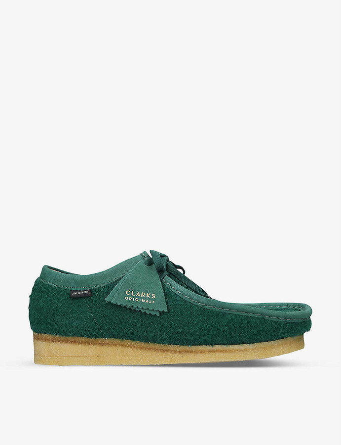 clarks green shoes