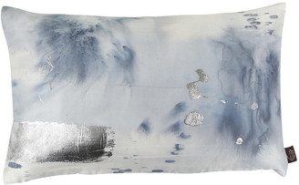 Aviva Stanoff Stardust Cushion - Blue/Silver Metallic - 30x50cm