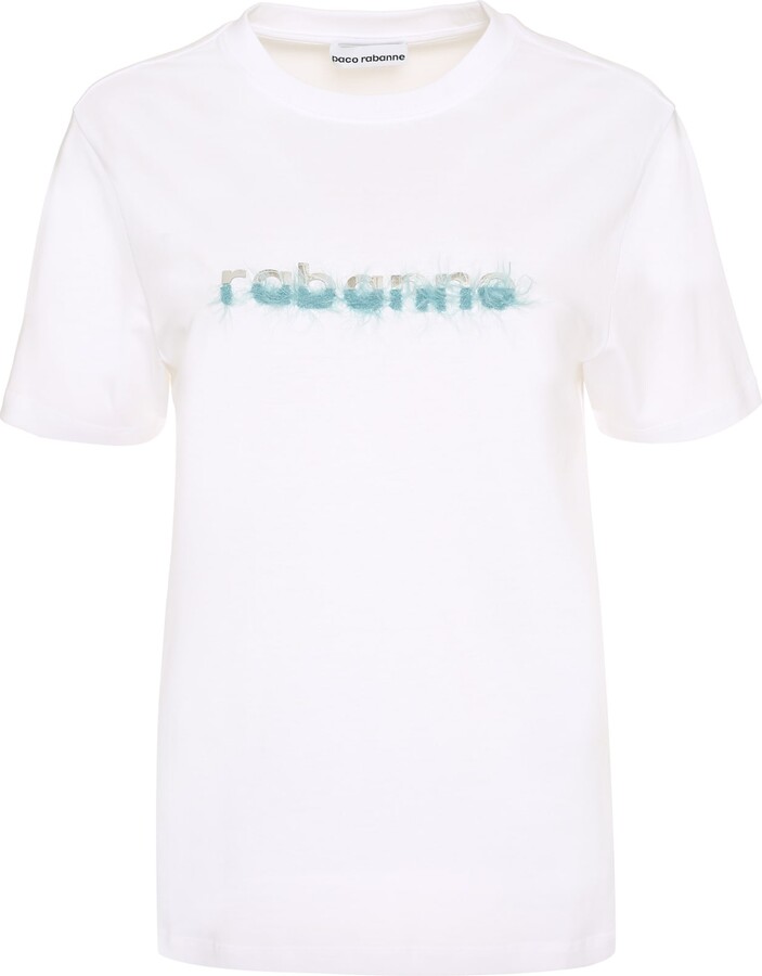 Paco Rabanne Cotton Crew-neck T-shirt