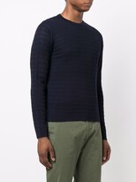 Thumbnail for your product : Emporio Armani Textured-Knit Jumper