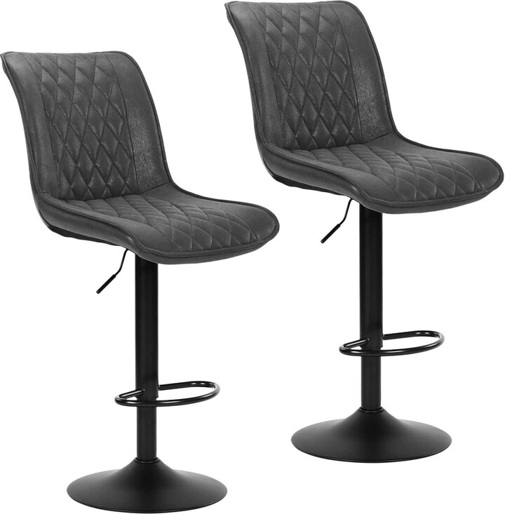 Modern Design Bar Stools Set of 2 ShopStyle