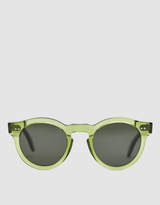 Thumbnail for your product : R.T.Co Sora Round Sunglasses in Meadow Green