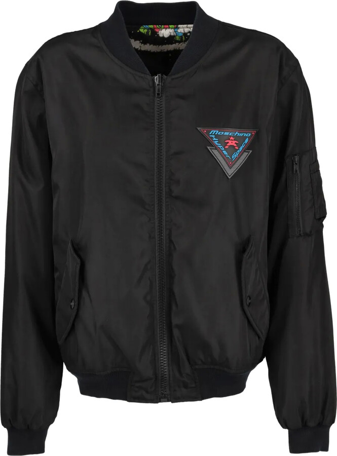 Moschino Pre-Owned Reversible Bomber Jacket
