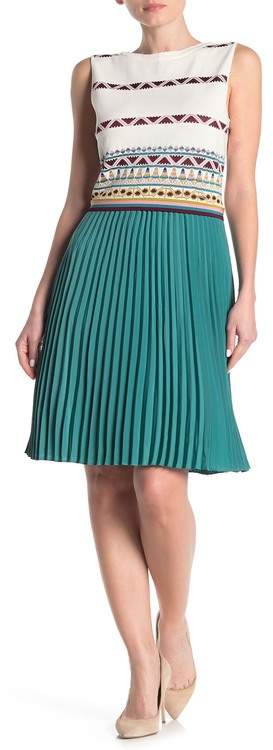 pleated skirt dress zannan