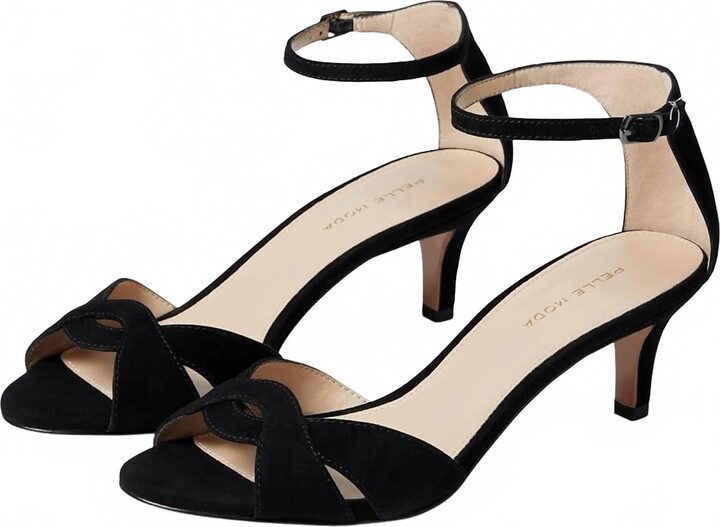 Pelle Moda Women's Bekim Sandal In Black Suede