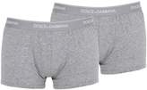Thumbnail for your product : Dolce & Gabbana Pack Of 2 Logo Cotton Boxer Briefs