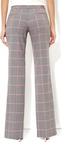 Thumbnail for your product : New York and Company 7th Avenue Pant - Bootcut - Signature - Pink Windowpane Print