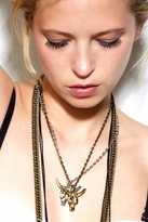 Thumbnail for your product : Vanessa Mooney Longhorn Necklace in Silver