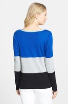 Thumbnail for your product : Vince Camuto Wide Stripe Boatneck Sweater