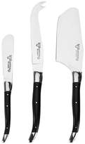 Thumbnail for your product : Laguiole EbonyThree-Piece Cheese Knife Set