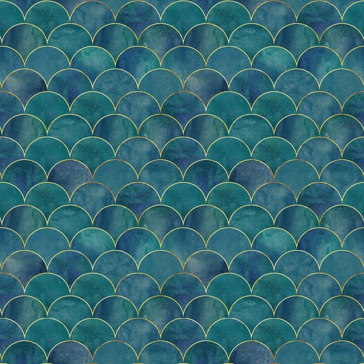 Catchii Wallpaper Fish Scale ShopStyle Decor