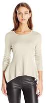 Thumbnail for your product : BCBGMAXAZRIA Women's Rolled Princess Seam Sweater