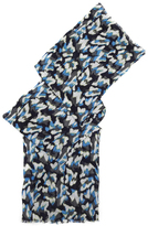 Thumbnail for your product : Whistles Ikat Print Crinkle Scarf