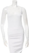 Thumbnail for your product : Piazza Sempione Sleeveless Rib Knit Top
