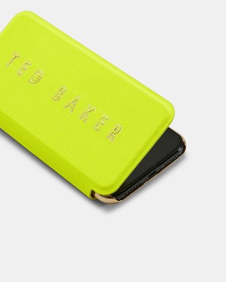 Ted Baker Saffiano Embossed Iphone X/xs Book Case