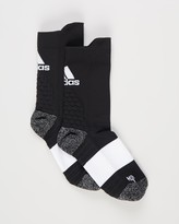 Thumbnail for your product : adidas Black Crew Socks - Running Ultralight Crew Performance Socks - Size S at The Iconic