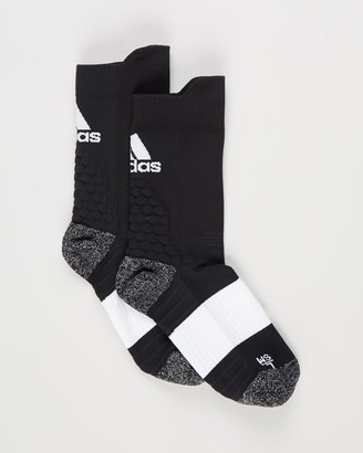 adidas Black Crew Socks - Running Ultralight Crew Performance Socks - Size S at The Iconic