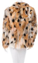 Thumbnail for your product : Gucci Fox Fur Coat w/ Tags