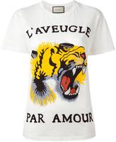 Gucci tiger print T-shirt