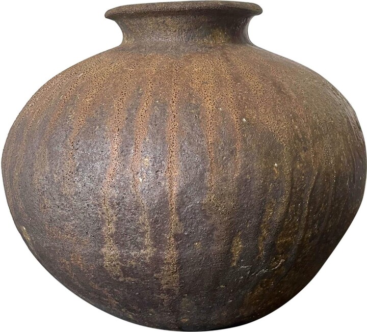 1stDibs Japanese Echizen Ceramic Tsubo Fujita Jurouemon Viii