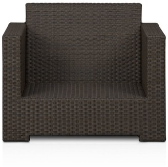 Crate & Barrel Ventura Umber Lounge Chair