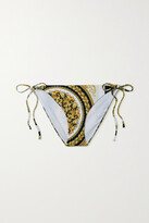 Thumbnail for your product : Versace Printed Bikini Briefs