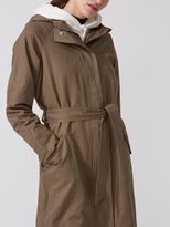 Thumbnail for your product : Frank and Oak Cotton-Linen Hooded Anorak in Olive