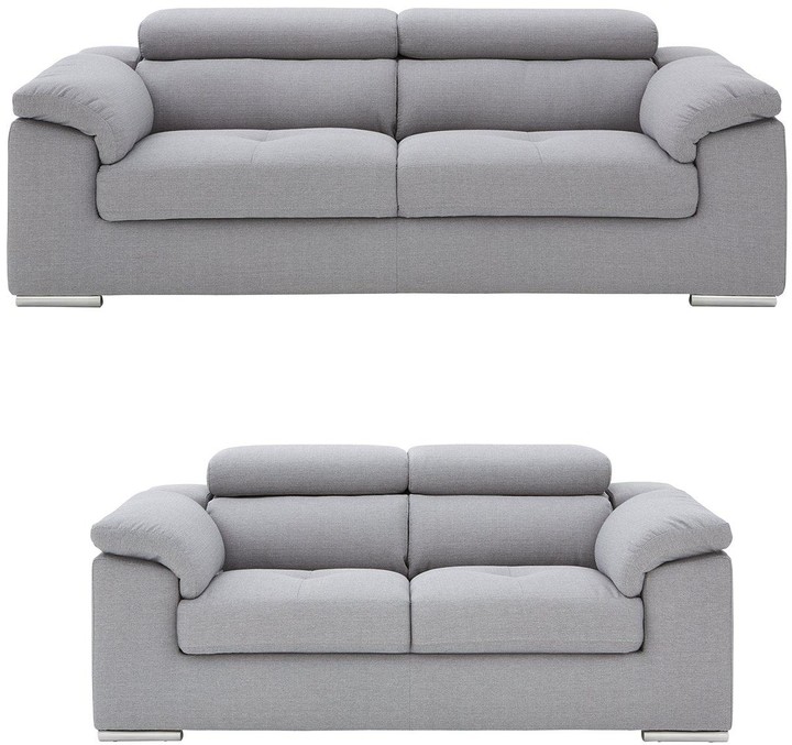 Seater Fabric Sofa Set, Brady Leather Sofa