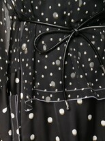 Thumbnail for your product : Sacai Asymmetric Hem Polka Dot Print Dress