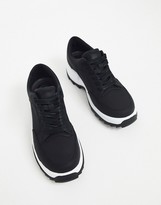 Thumbnail for your product : Camper Helix lace chunky sole trainers in black