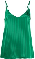 Thumbnail for your product : FEDERICA TOSI striped V-back top