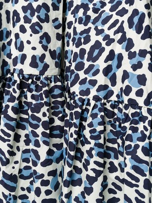 P.A.R.O.S.H. Leopard Print Long Dress