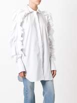 Thumbnail for your product : Preen by Thornton Bregazzi ruffled oversized shirt