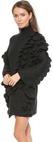 Thumbnail for your product : 3.1 Phillip Lim Crochet Cable Ruffle Mini Dress