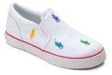 Thumbnail for your product : Ralph Lauren Kid's Bal Harbour Repeat Slip-On Sneakers