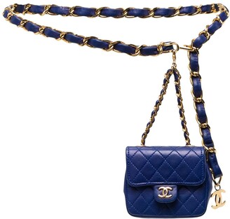 Chanel Pre Owned 1990s micro Classic Flap belt bag - ShopStyle
