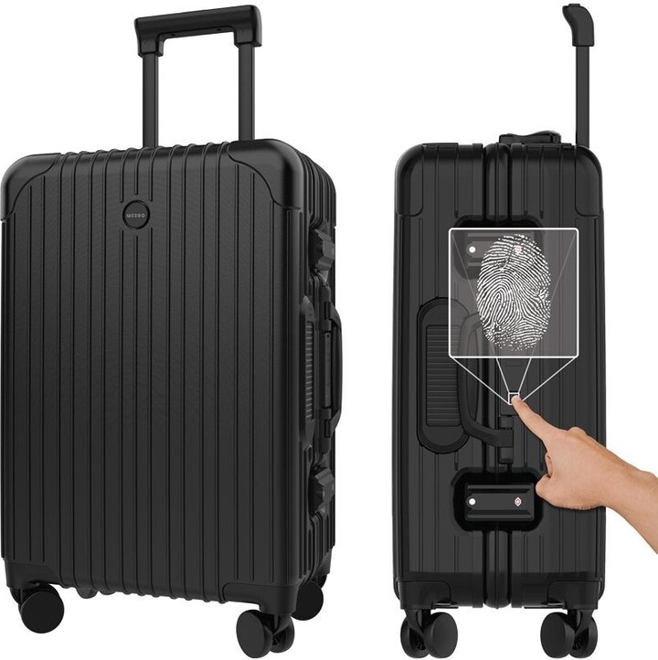 Howcool Smart Carryon Luggage, 20inch Suitcase with Spinner Wheels
