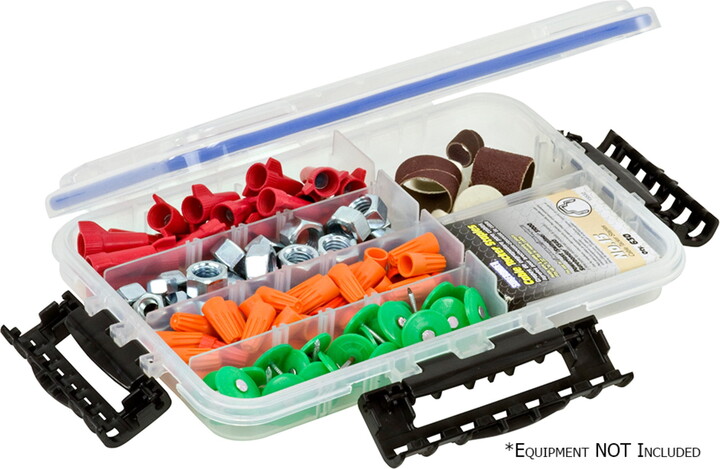 Plano Compartment Box,Cam Action,Clr,1 3/4 in 364010