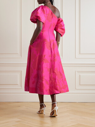 ハーリップトゥ Tulip Cotton Blend Midi Dress M Herlipto Tulip Cotton Blend Midi Dress（Her lip to - Tulip