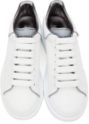 Alexander McQueen SSENSE Exclusive White Reflective Oversized Sneakers -  ShopStyle Trainers & Athletic Shoes