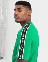 Thumbnail for your product : Fred Perry taped t-shirt in green