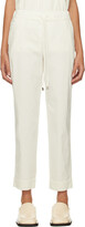 Thumbnail for your product : MAX MARA LEISURE White Terreno Lounge Pants