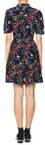 Thumbnail for your product : The Kooples Blue Bird Floral & Avian Print Dress