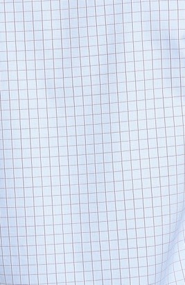 Bugatchi Men's Shaped Fit Tattersall Sport Shirt