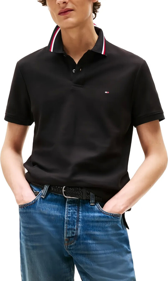 Tommy Hilfiger Logo-Embroidered Polo Shirt