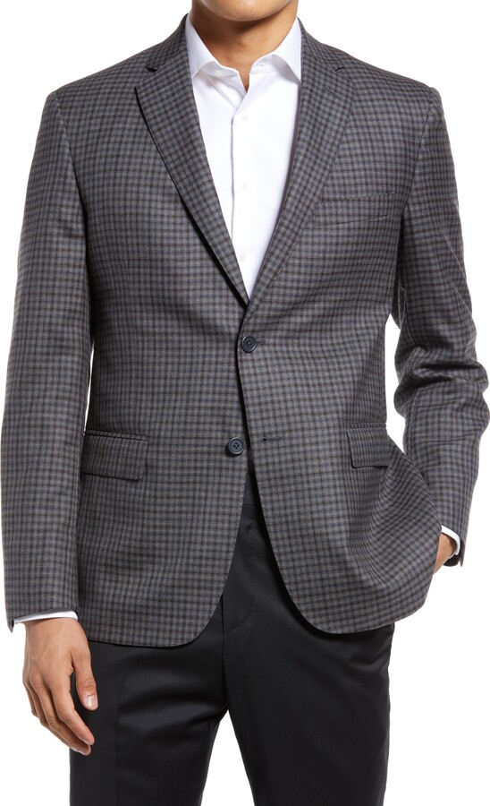 JB Britches Check Wool Sport Coat