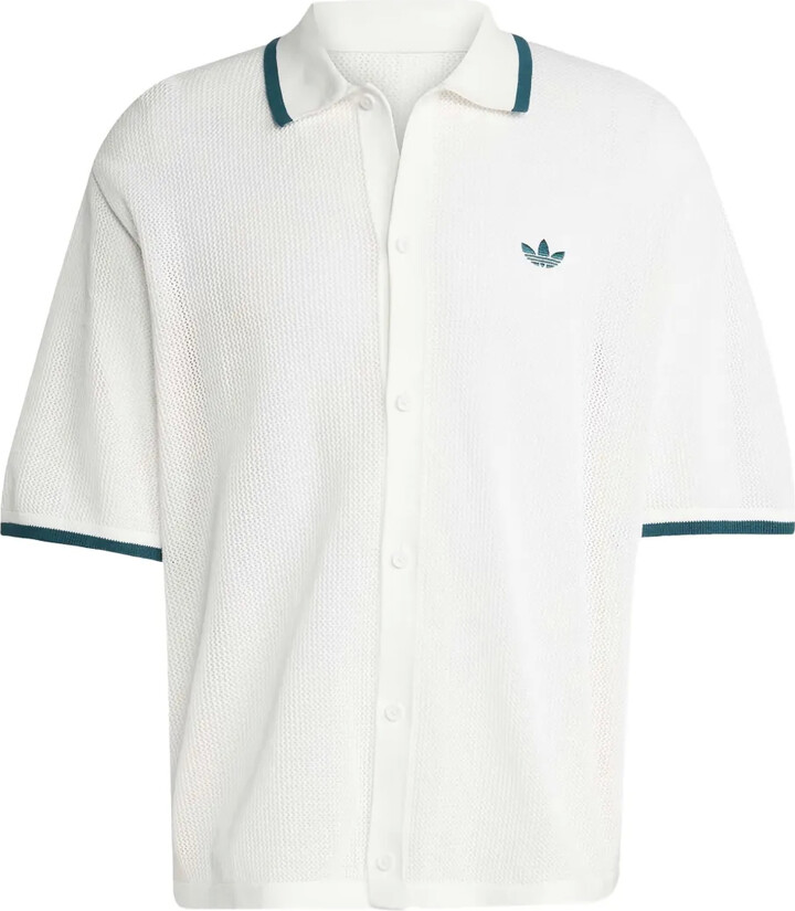 adidas Textured Short-Sleeves Shirt