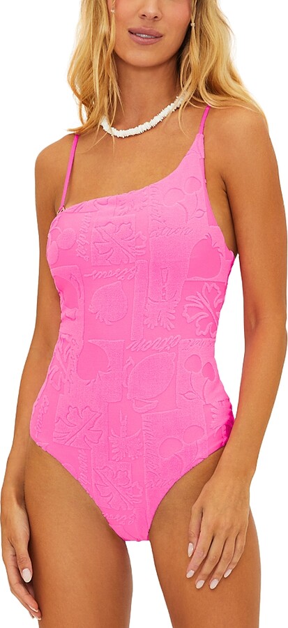 Beach Riot Athena Terry One Piece Swimsuit