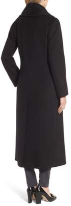 Donna Karan DKNY Wool Blend Felt Shawl Collar Coat